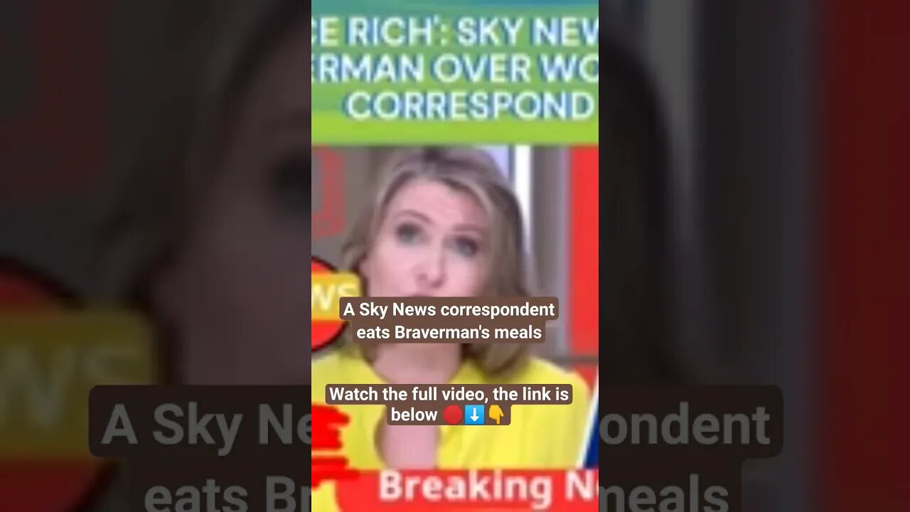 A Sky News correspondent eats Braverman's meals