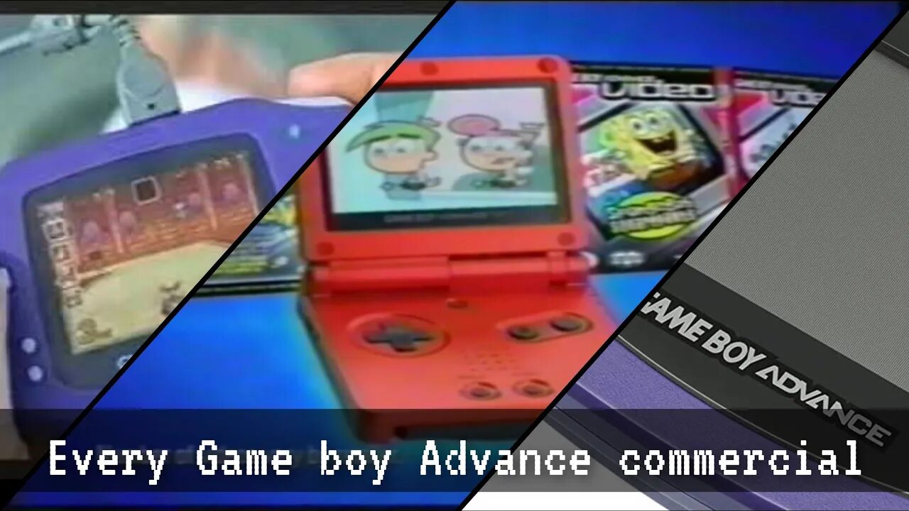 Complete Game boy Advance commercials compilation