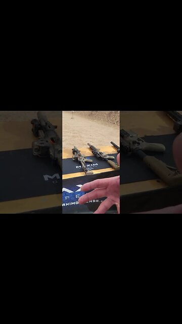 Maxim Defense NEW Integrally Suppressed rifles.