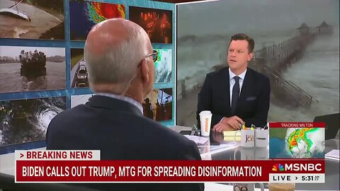 MSNBC’s Lemire Says Biden ‘Deeply Afraid’ Trump Supporters Will Put Selves ‘In Harm’s Way’ Over Trump Lies as Milton Devastates