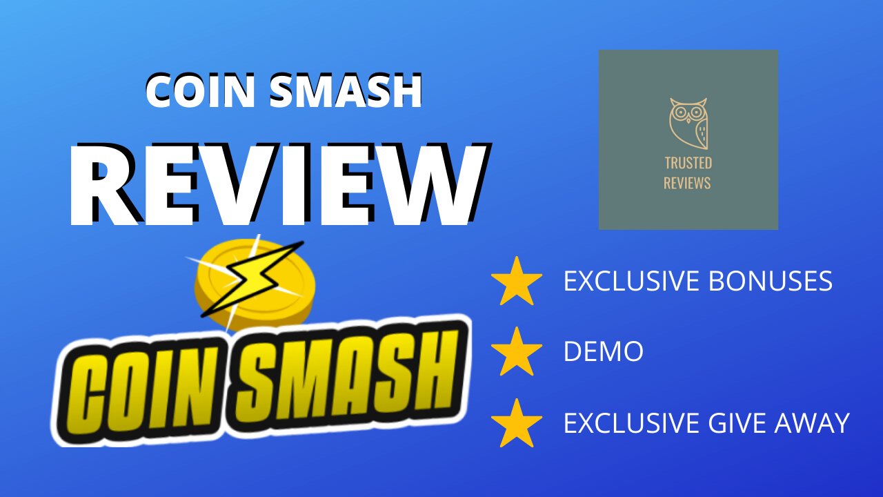 Coin Smash Review 🚨Plus Bonuses 🚨How to Multiply Your Crypto Currency Investment🚨