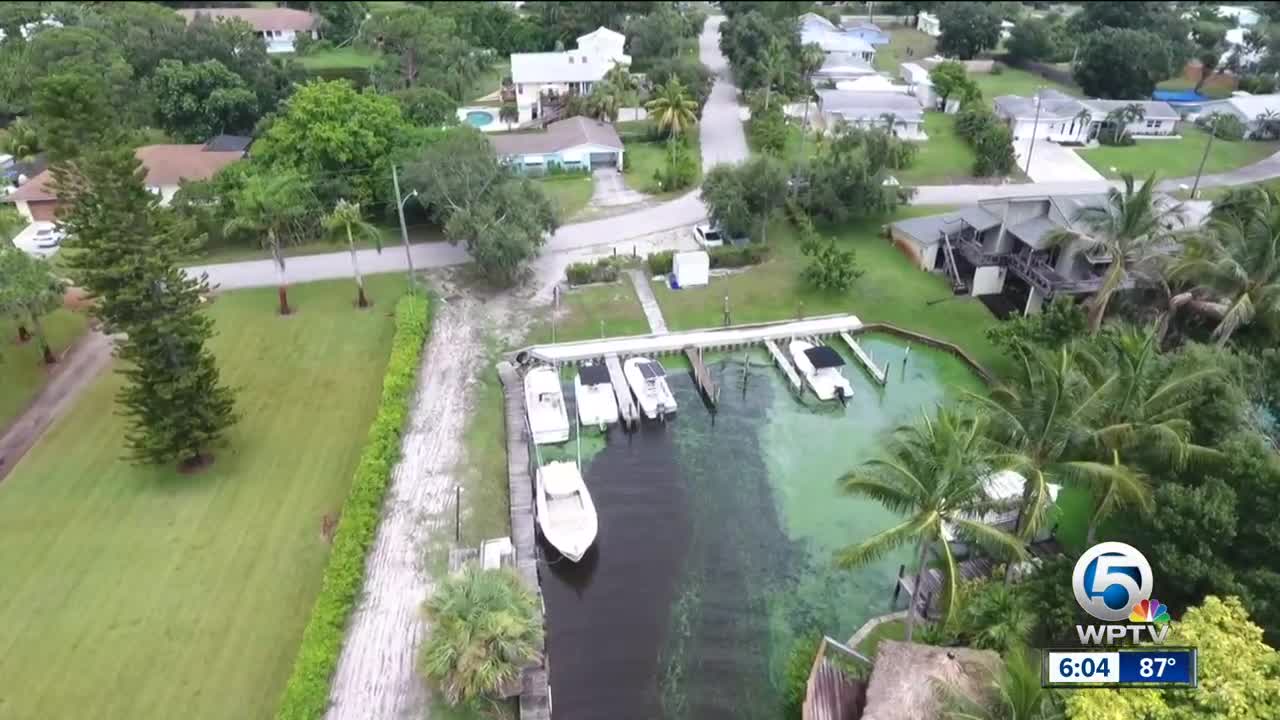 Concerns over blue-green algae being airborne