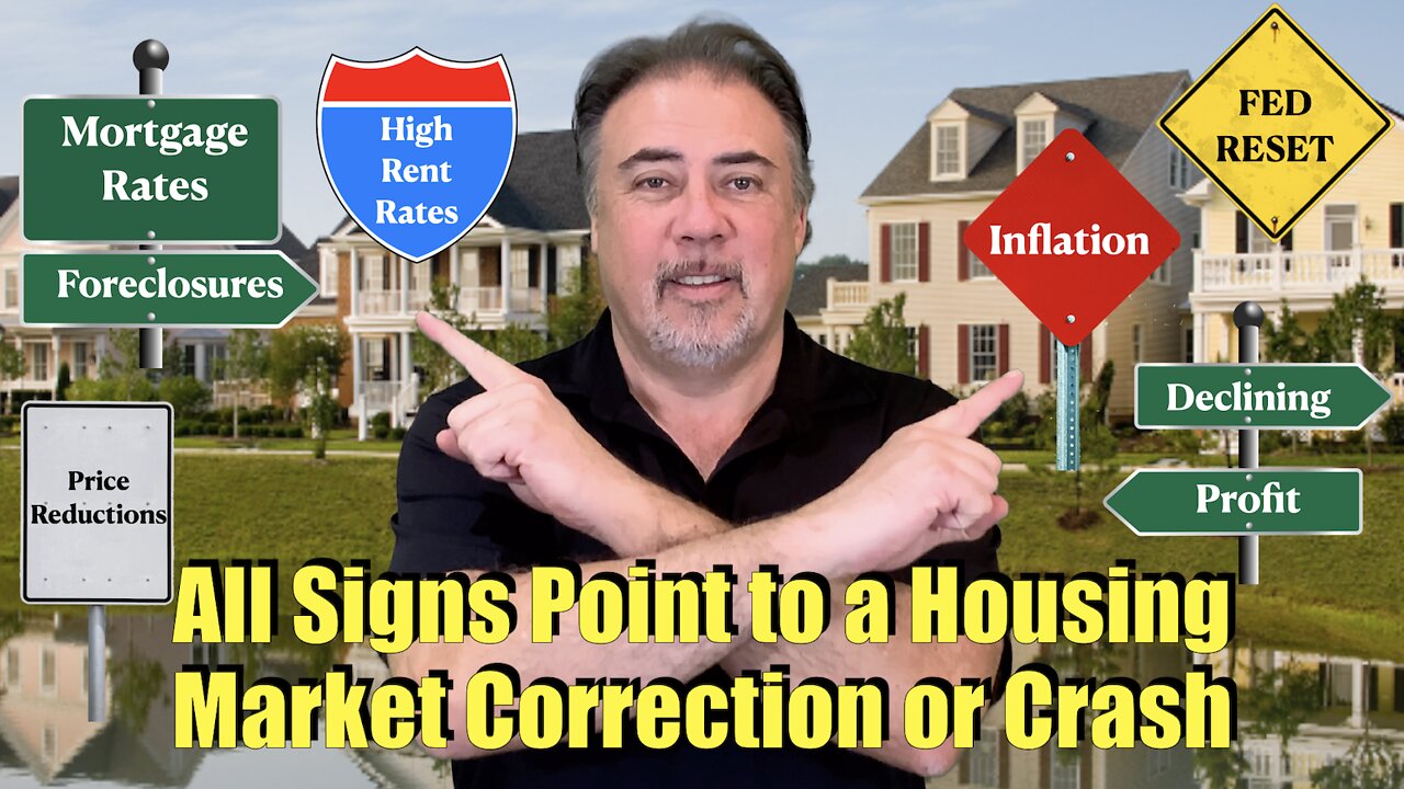 Housing Bubble 2.0 - All Signs Point To a Housing Market Correction or Crash - Queue Foreclosures