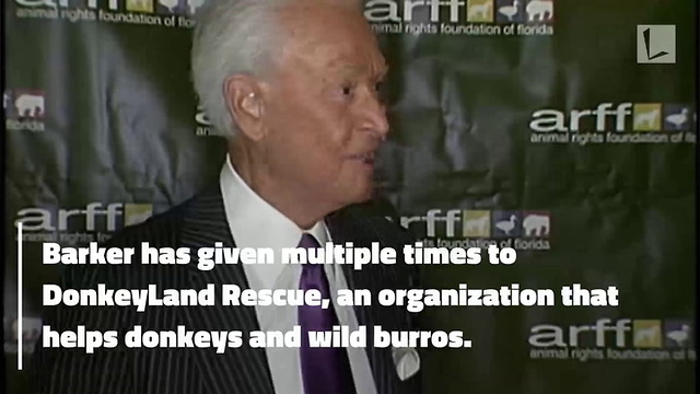 Bob Barker Is Spending His Retirement Helping to Rescue Abused Donkeys