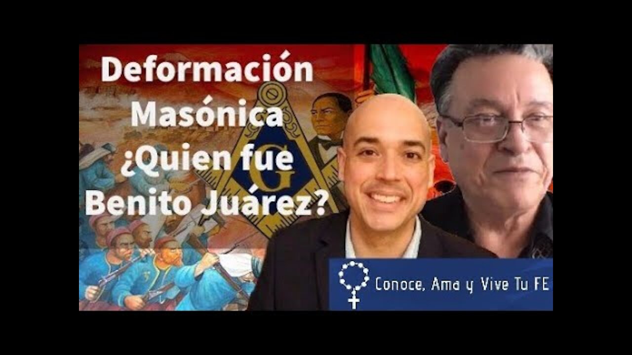 🤔Masoneria 😱 ¿Quién fue Benito Juárez?🤷‍♂️ Masonería y Catolicismo ✝Dr Juan Bosco Abascal