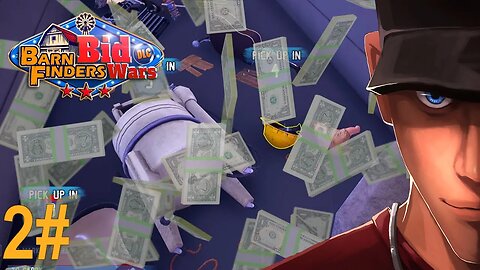 Barn Finders: Bid Wars - MONEY MAKE IT RAIN WITH GREEN! - Part 2 | Let's play Barn Finders: Bid Wars