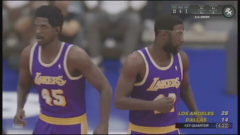NBA 2K23 Lakers Game 2A