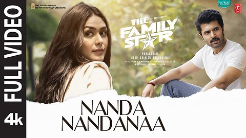 Nandanandanaa (Full Video) The Family Star I Vijay Deverakonda, Mrunal | Gopi S, Raghav | Parasuram