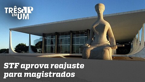 STF aprova reajuste para magistrados