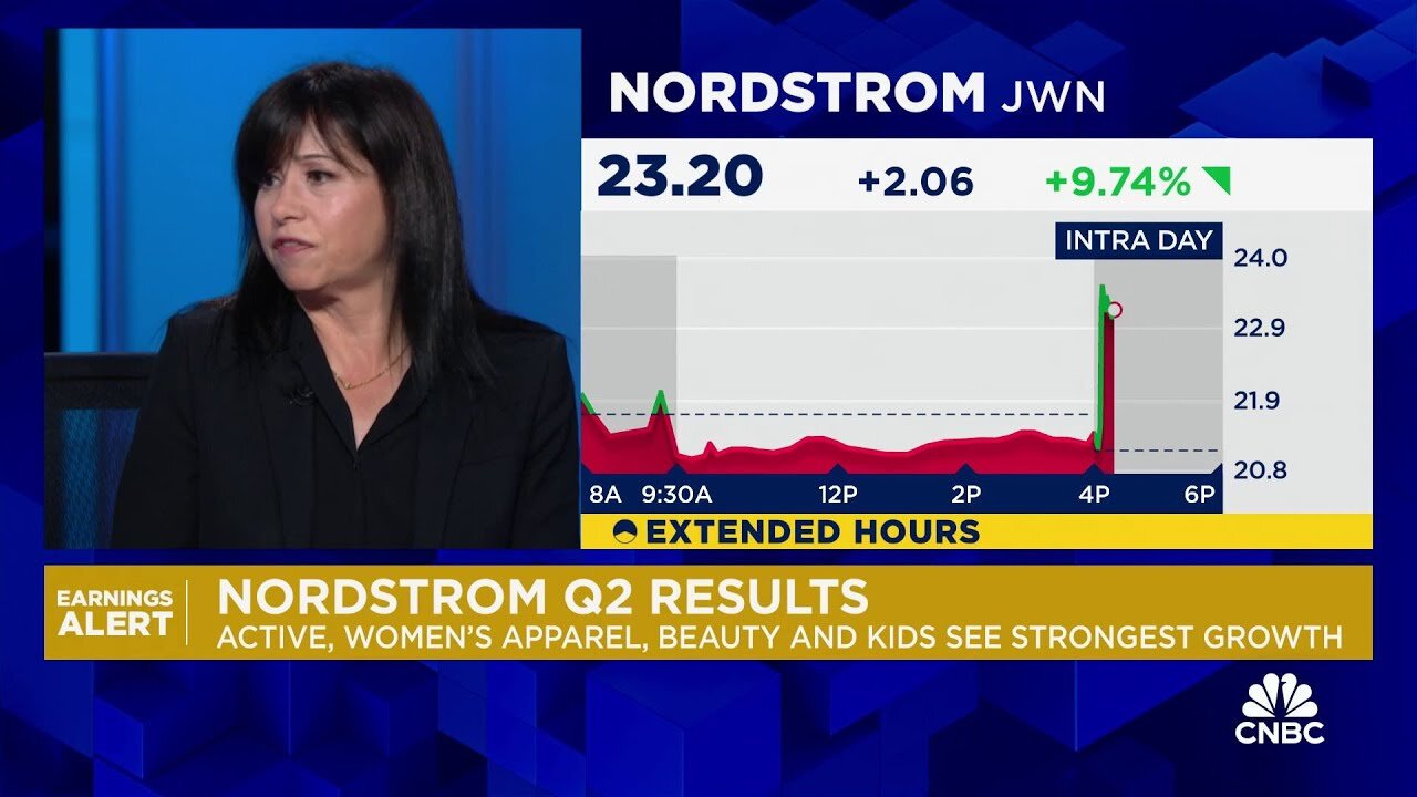 Nordstrom spikes in extended trading following Q2 beat