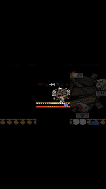 This Mario battle had the floor DISAPPEARING! #nintendo #retrogaming