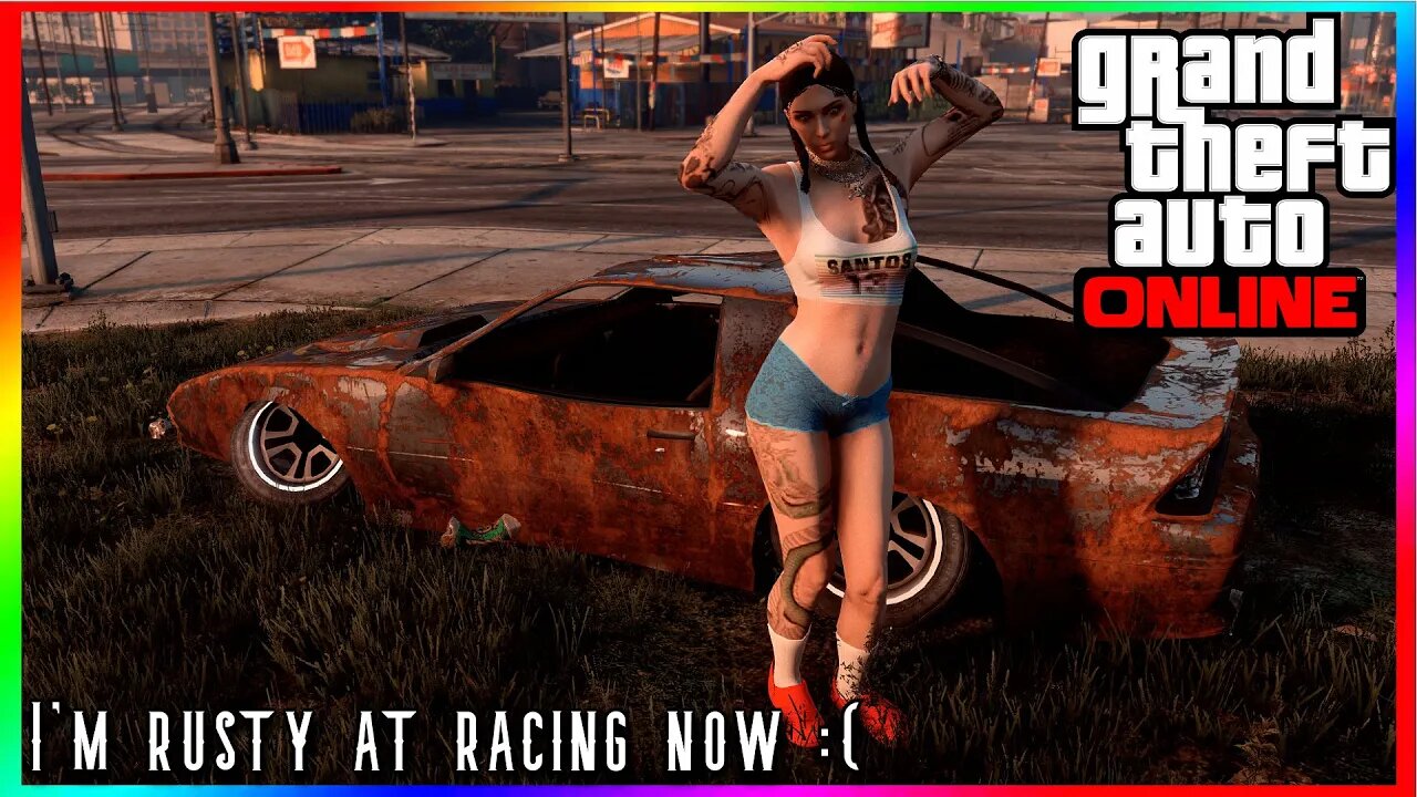 I use to be so good at racing in GTA... | GTA V Online Races Funny Moments