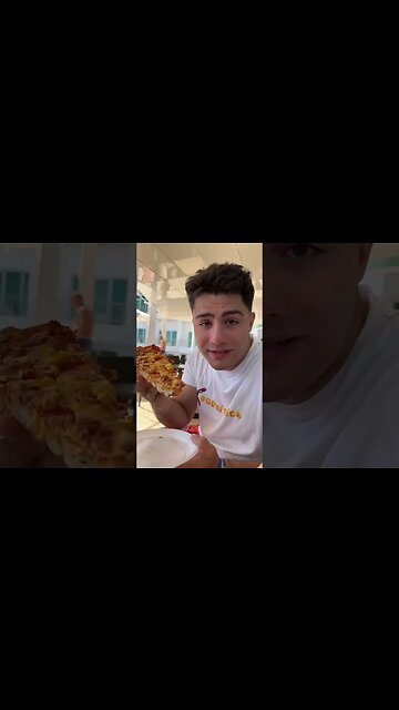 TESTAM PIZZA DE LA ALL INCLUSICE 4STELE #oguritamica #mancaciosul #mancare #food #romania