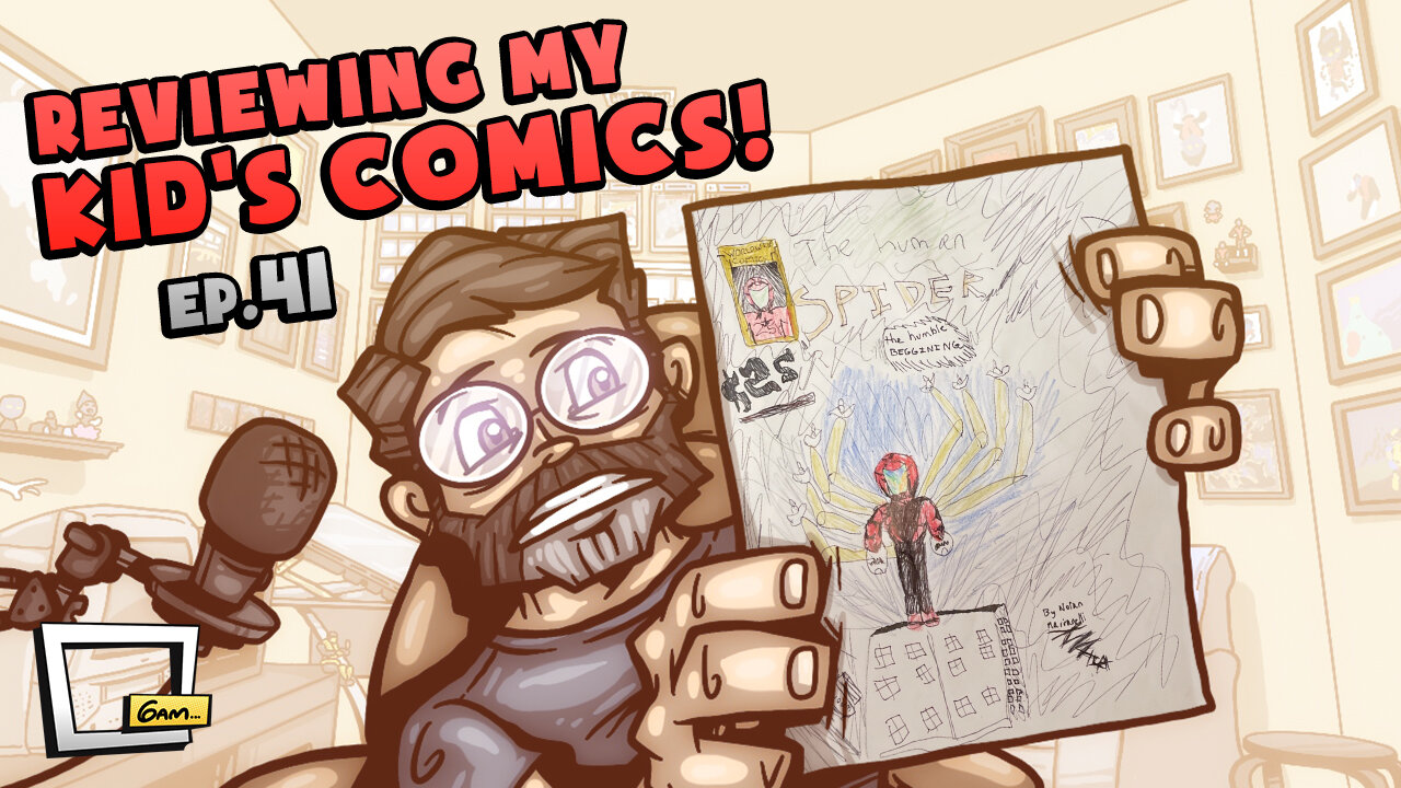 Reviewing my 9-Year-Old's Comics: The Human Spider - Humble Beginnings...