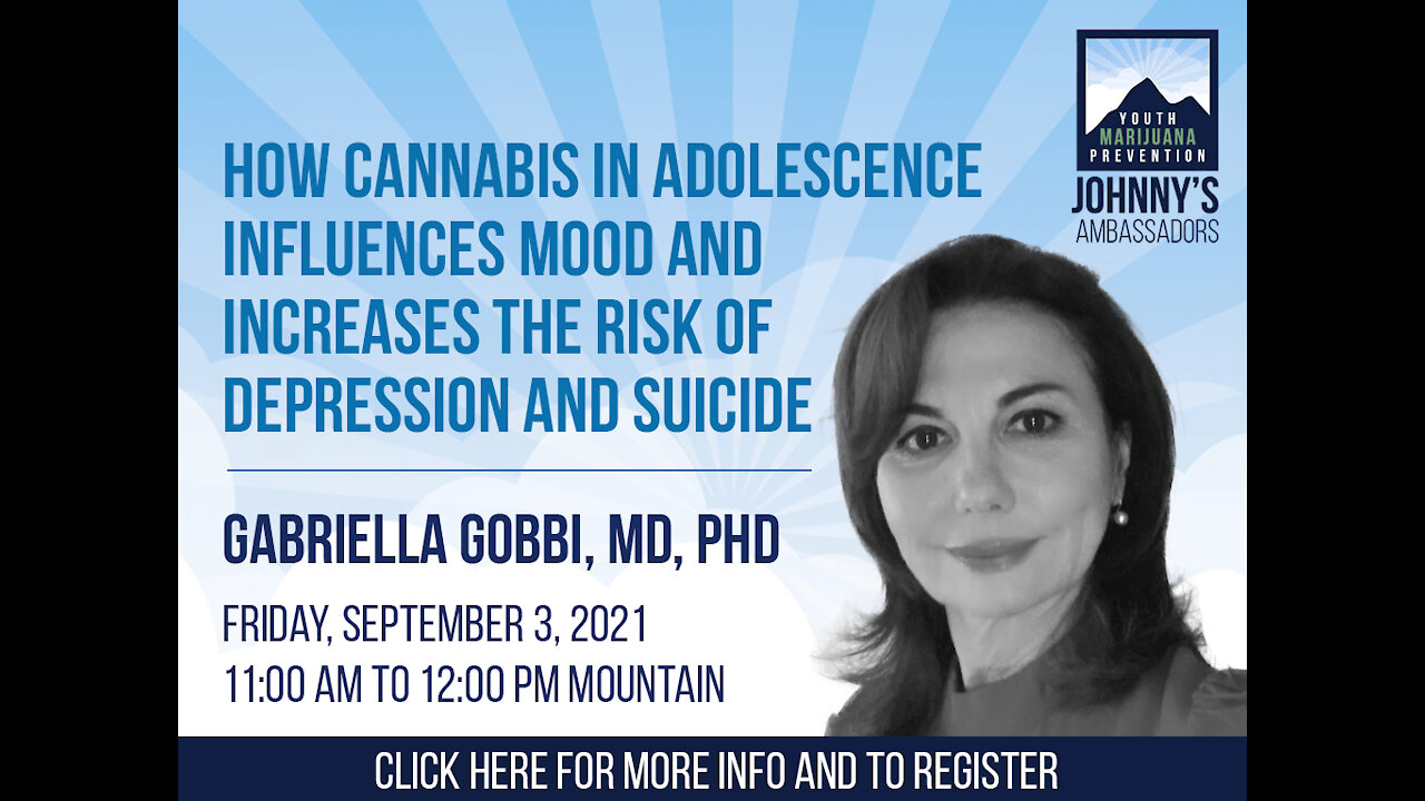 How Cannabis in Adolescence Influences Mood and Increases the Risk of Depression and Suicide