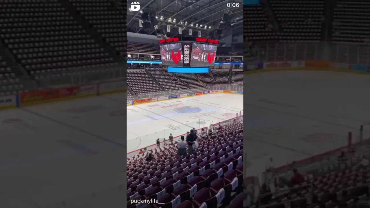 What a night in Hershey PA #hockey #hockeygame #hockeygram #hockeylover #hockeyfan #shortvideos