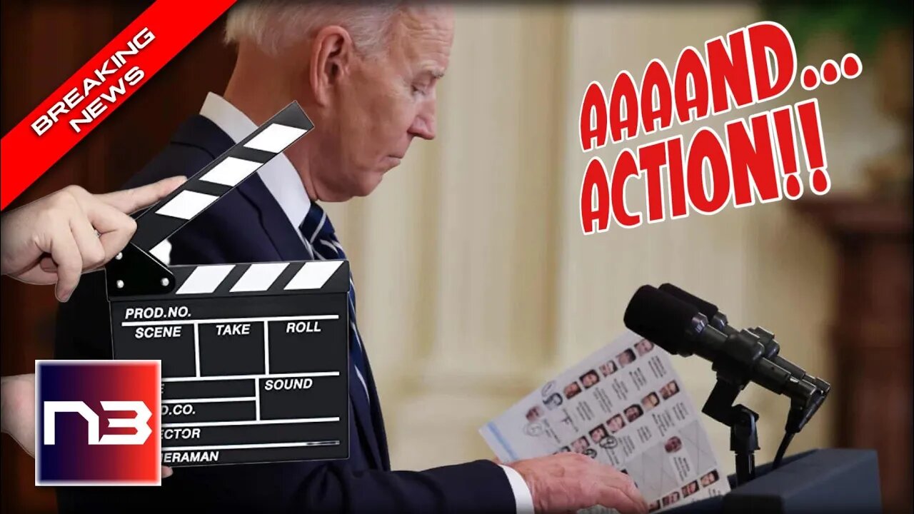 Biden Handicapped As Handlers REFUSE To Say Why Joe Was Caught With Something In His Hand