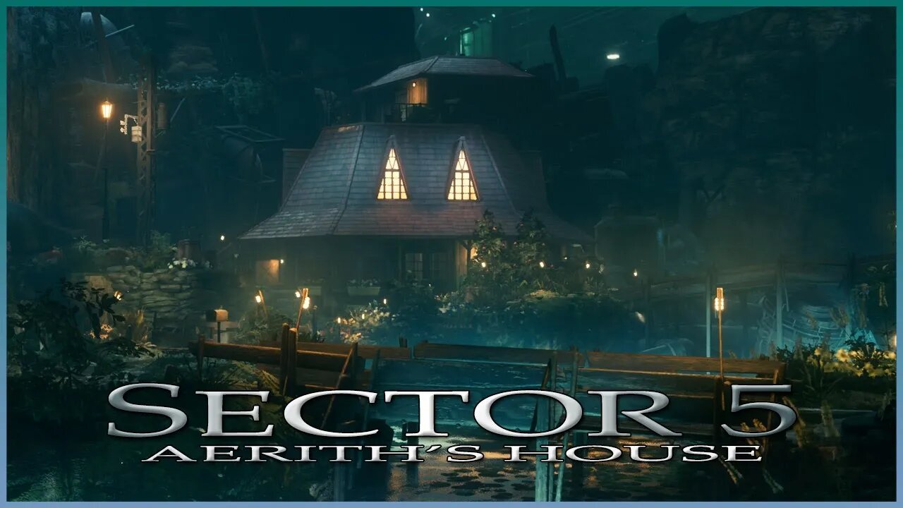 Final Fantasy VII Remake - Sector 5: Aerith's House (1 Hour of Ambience)