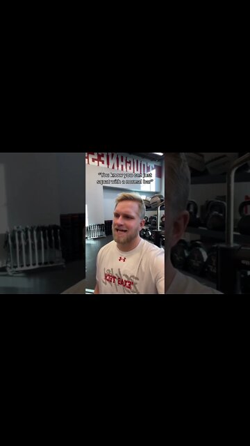 This AIN'T Just ANY OLD BARBELL...🫢