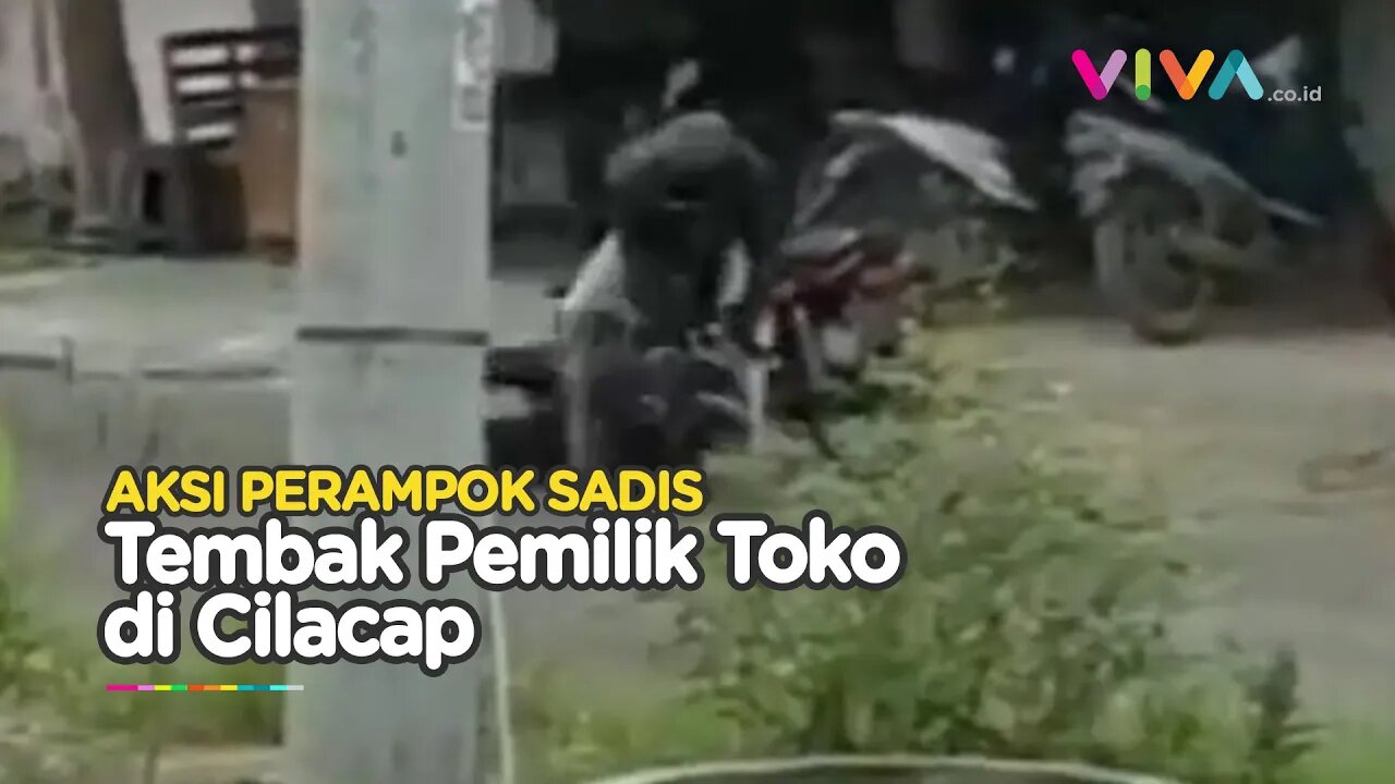 DETIK-DETIK Perampok Tembak Korban Saat Gondol Rp100 Juta