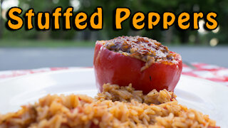 Dutch Oven Stuffed Peppers