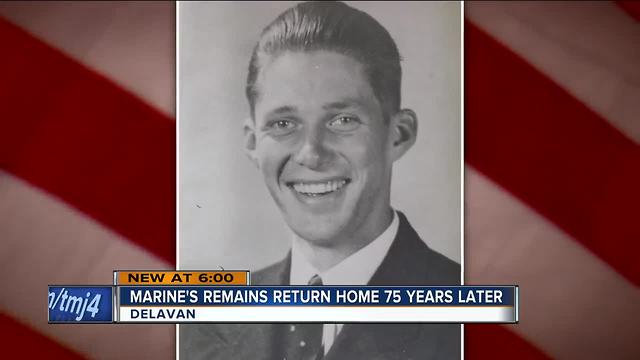 Delavan war hero's remains finally returned home after 70+ years of uncertainty