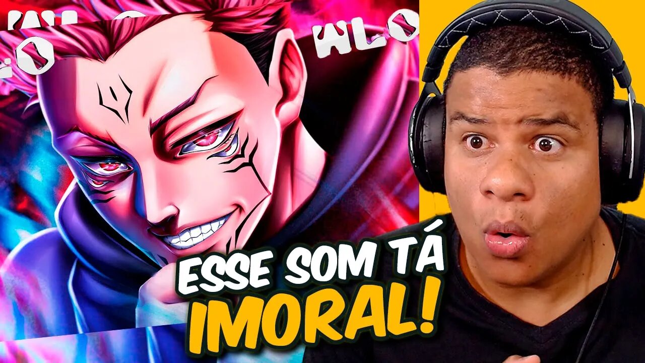 REAGINDO a REI DAS MALDIÇÕES [ Jujutsu Kaisen / Sukuna ] WLO | React Anime Pro