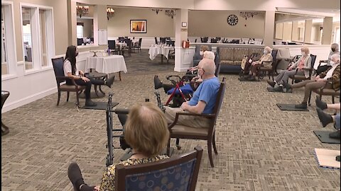 Seated tap dance classes get Ohio seniors to move, cope with pandemic