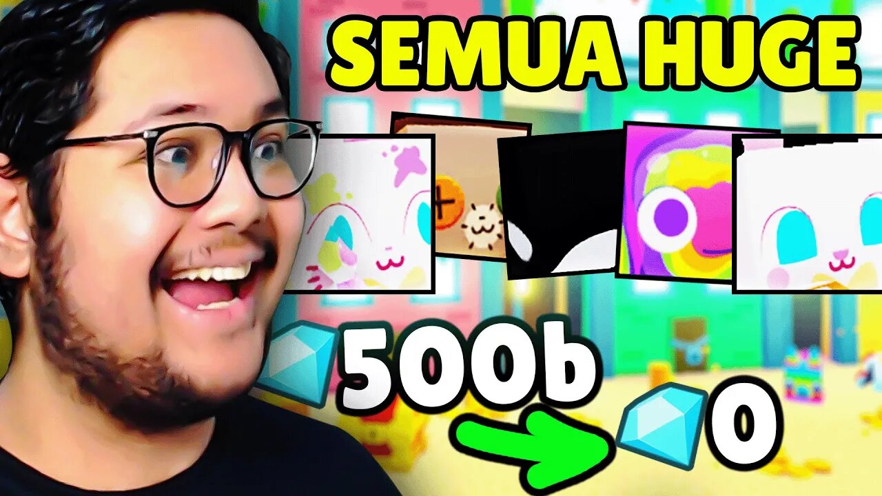 AKU BELI SEMUA HUGE DI TRADING PLAZA PET SIMULATOR X!?