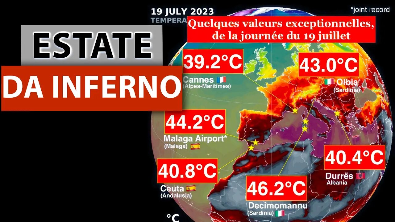 Calore planetario: tragiche morti per il caldo in Europa. Incendi boschivi in Canada e Turchia