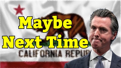 Gavin Newsom is a Political Pawn