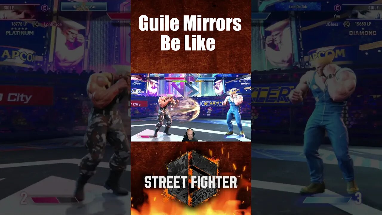 Guile Mirrors Be Like.. | Street Fighter 6 Short