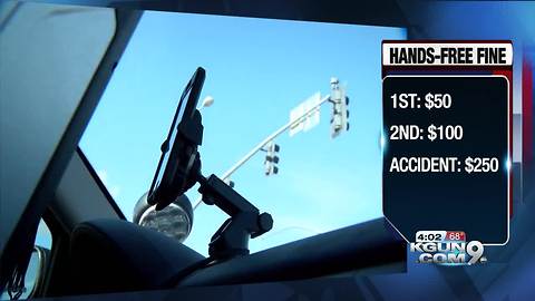 Hands-free ordinance grace period is over in Tucson