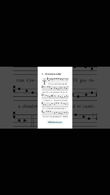 Te lucis : hymn for Compline