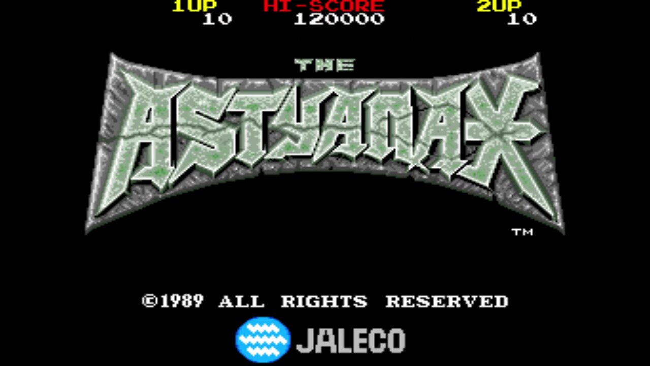 The Astyanax Arcade Game, Jaleco 1989, playthrough