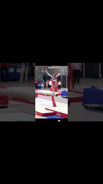 Tiana Sumanasekera 🇺🇸 Beam Dismount Pan American Championships 2023 #shorts