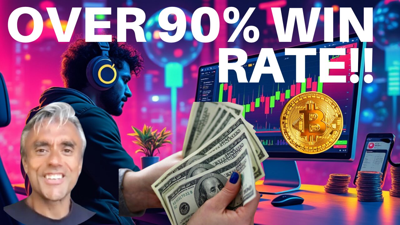 CRYPTO TRADER WITH A 90% WIN RATE SHARES HIS SECRETS!