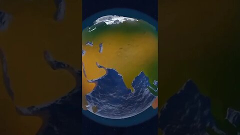 Effect of moon on ocean tides animation