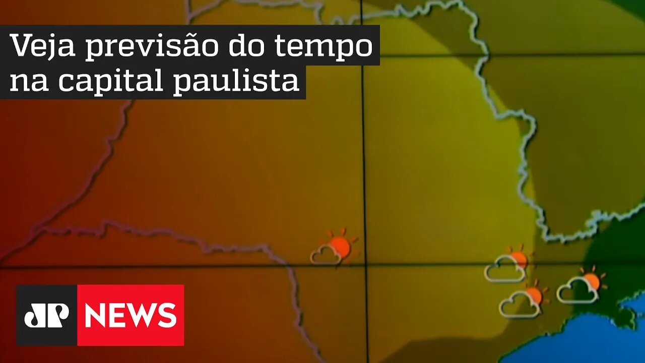 Semana começa com tempo estável em São Paulo