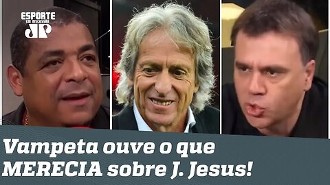 "ACEITA! MUDA!" Vampeta ouve o que MERECIA sobre Jorge Jesus!