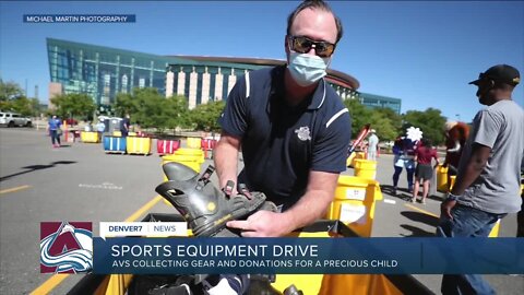 Avs equipment drive Saturday