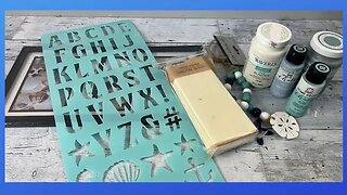 Beach/Nautical Decor DIY || Using Dollar Tree Supplies || Just 1 Easy Craft