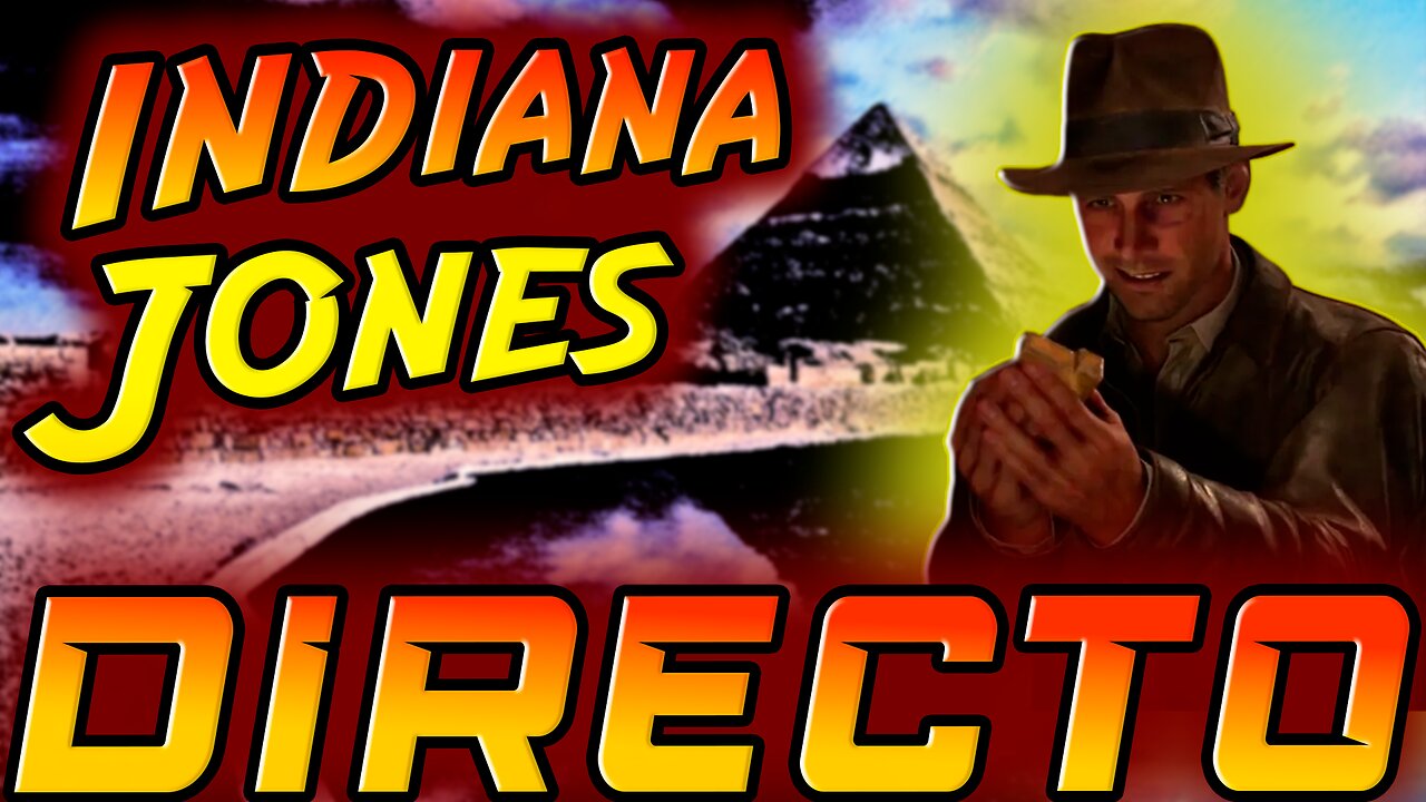 🔴"live Épico: Finalizando Egipto en 'Indiana Jones y el Gran Círculo'"🎮✨