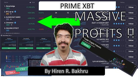 #1 - Prime XBT - Introduction - Copy Trading - Parameters to analyze