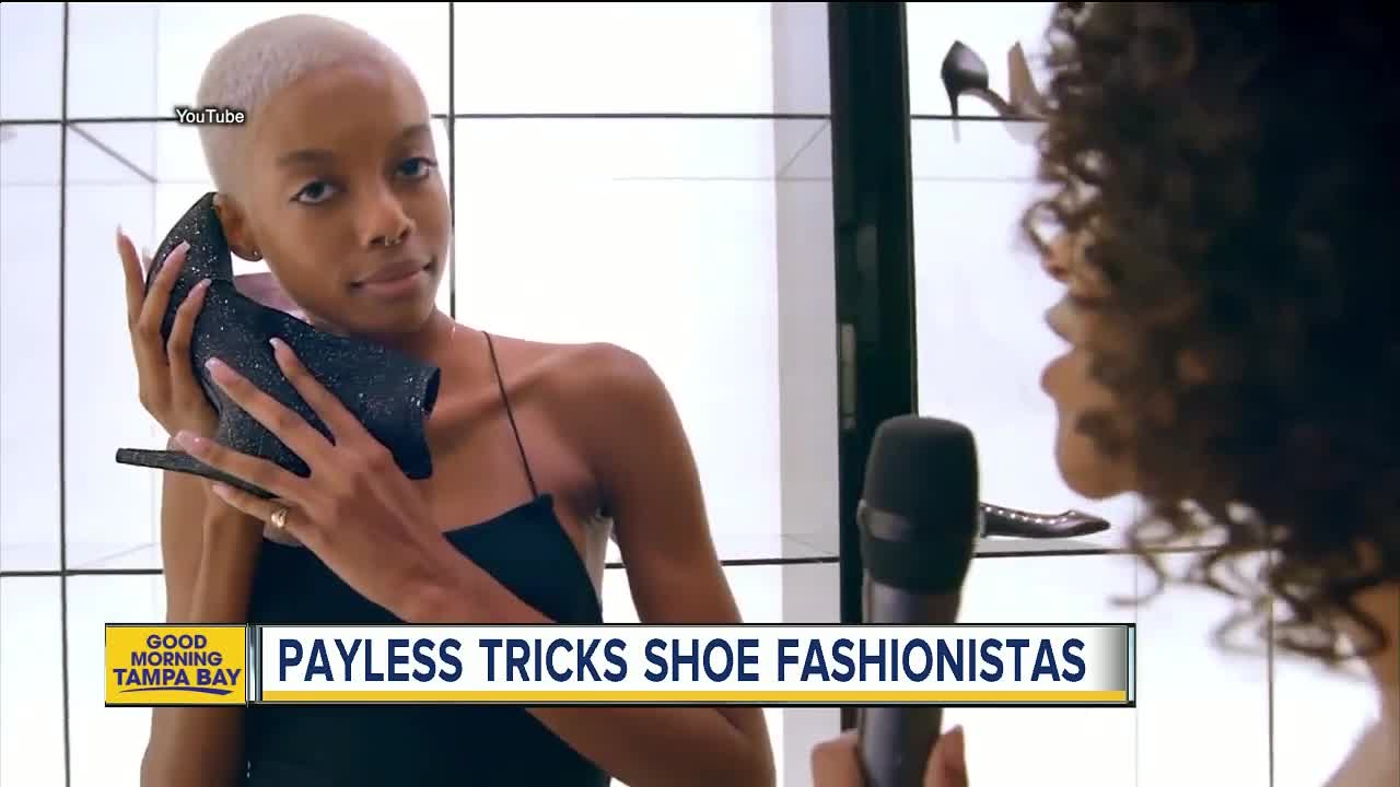 Payless tricks show fashionistas