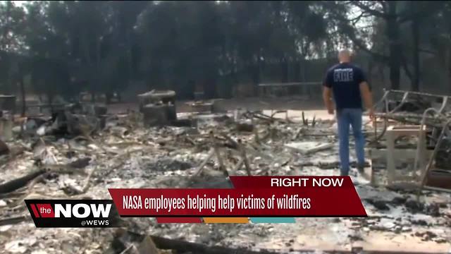 NASA employees deployed to help wildfire survivors