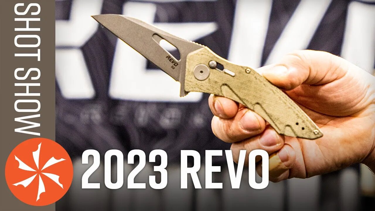 New REVO Knives at SHOT Show 2023 - KnifeCenter.com