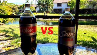 Diet Woke Coke vs Diet Sam's Cola