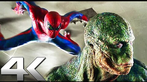 SPIDER -MAN vs THE LIZARD Best Action scenes [4kHD]