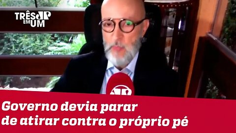 #JosiasDeSouza: Governo devia parar de atirar contra o próprio pé